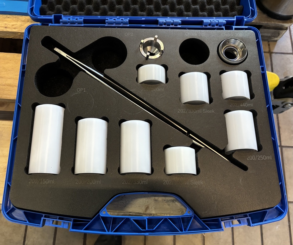 Formatteile für Dosenformate 150ml bis 500ml